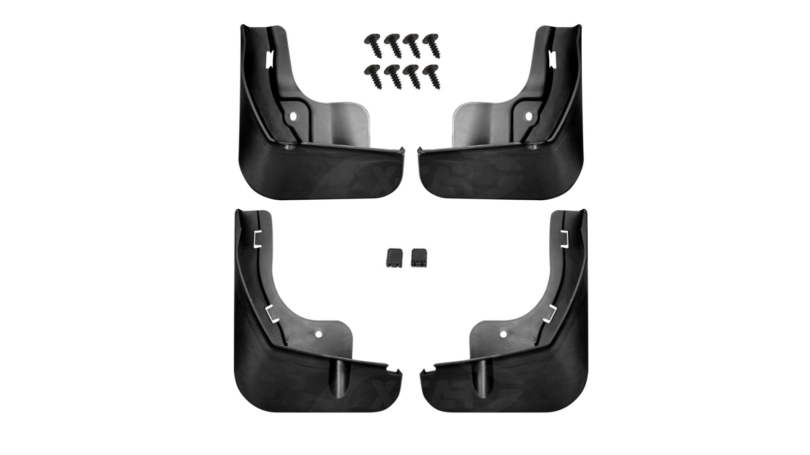 X-CAR Set of 4 Mud Flap Splash Guard Mudguard Fender Front and Rear for BYD Atto 3 2022-2024