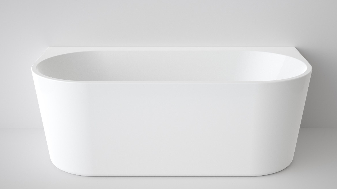 Caroma Urbane II 1600mm Back to Wall Freestanding Bath
