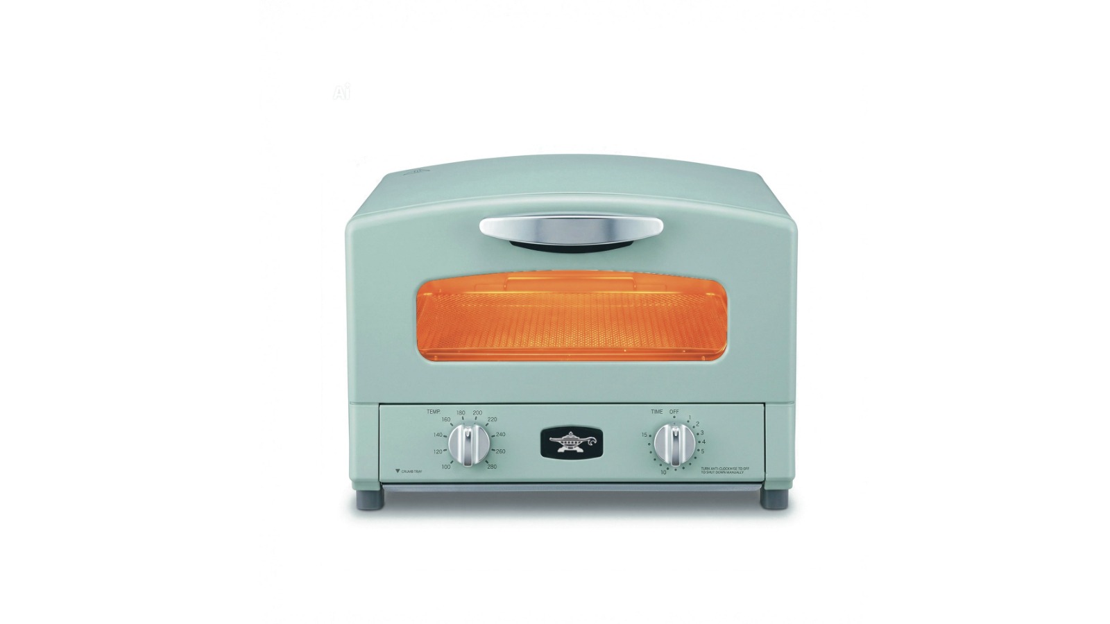 Sengoku Graphite Grill and Toaster Oven - Green