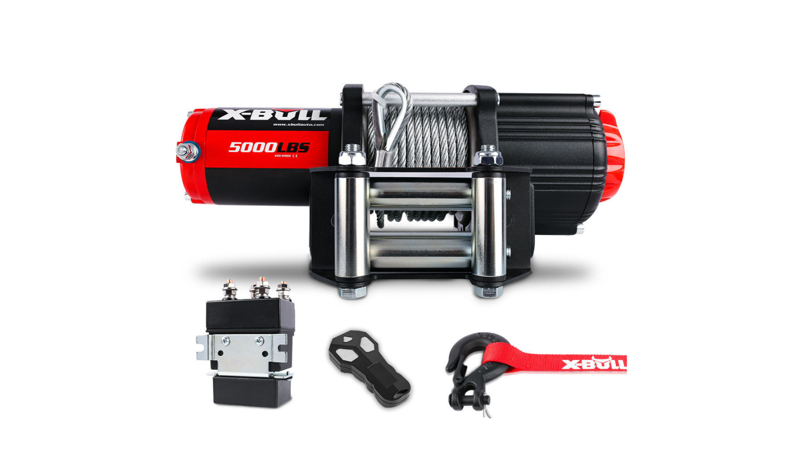 X-Bull Wireless Electric Winch 5000lbs 12V 1520cm Steel Cable 4WD Boat ATV UTV