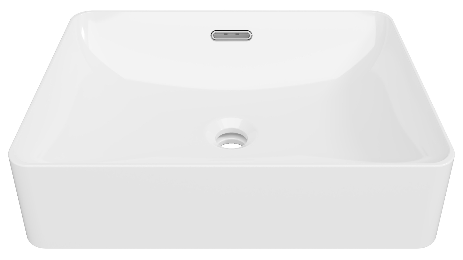 Timberline August 360mm Above Counter Basin - Gloss White