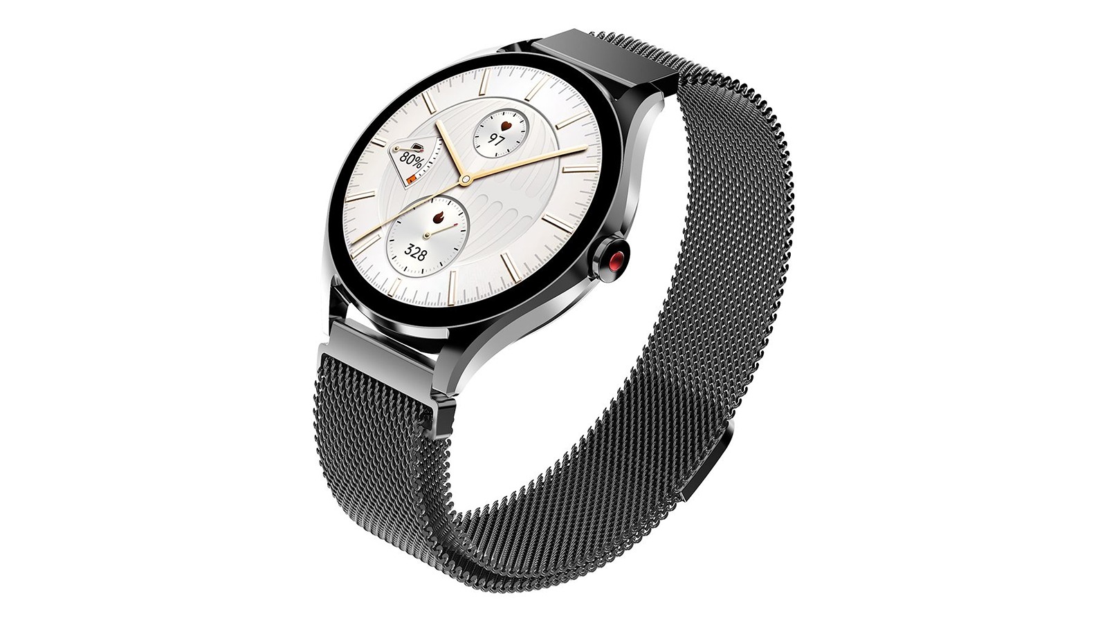 HiFuture AURA2 Women Sleek Smart Watch - Black