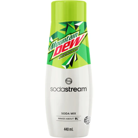 SodaStream Soda Mix Mountain Dew 440ml Beverage Syrup