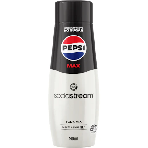 SodaStream Soda Mix Pepsi Max 440ml Beverage Syrup