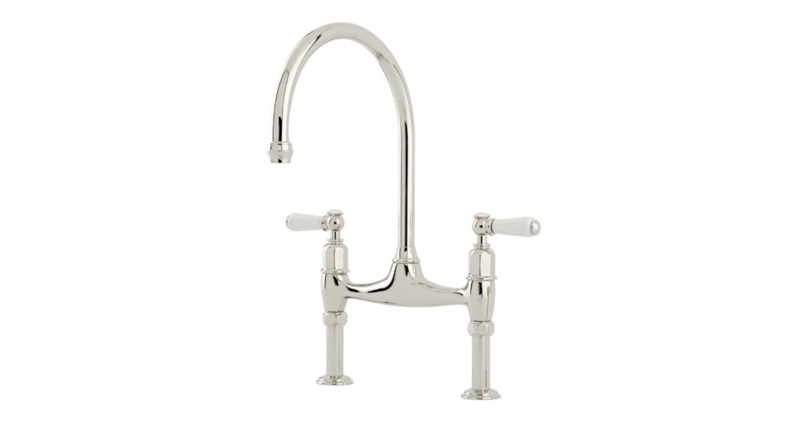 Shaws by Perrin & Rowe Pendleton Kitchen Mixer - Nickel