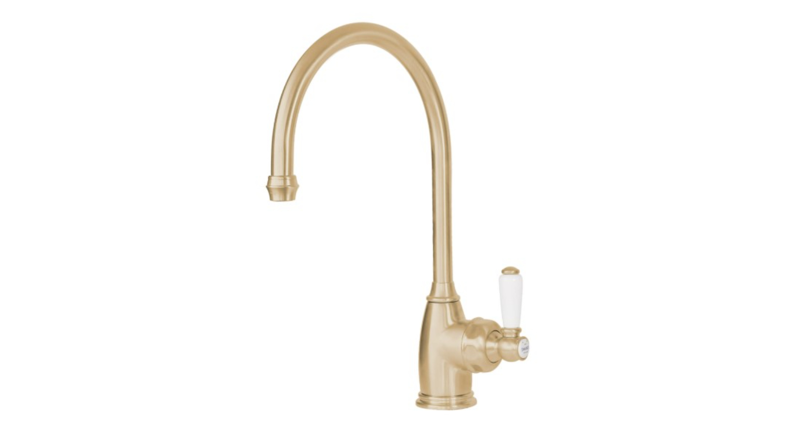 Shaws by Perrin & Rowe Yarrow Kitchen Mixer - Satin Brass