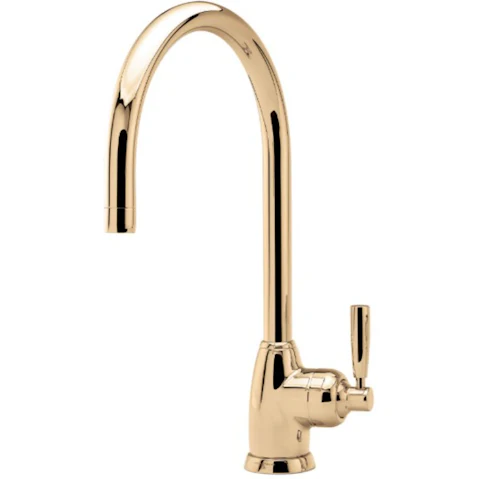 Shaws by Perrin & Rowe Roeburn Kitchen Mixer - Polished Brass