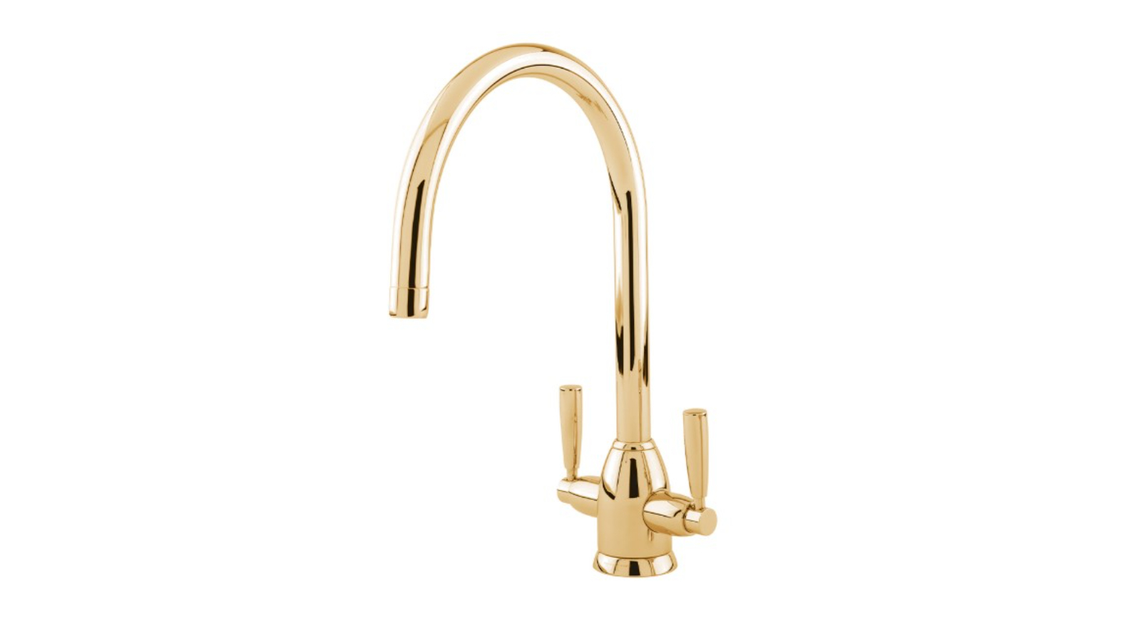 Shaws by Perrin & Rowe Silverdale Kitchen Mixer - Polished Brass