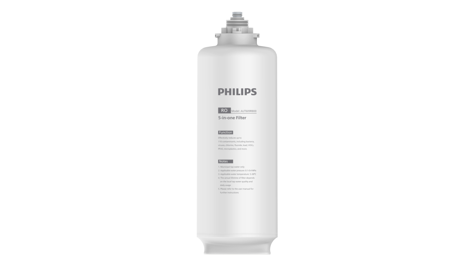 Philips Water ADD583/10 Omgekeerde osmosestation voor watervervangingsfilter, Aquaporin Inside: verwijdert tot 110 stoffen, 1 jaar filterlevensduur