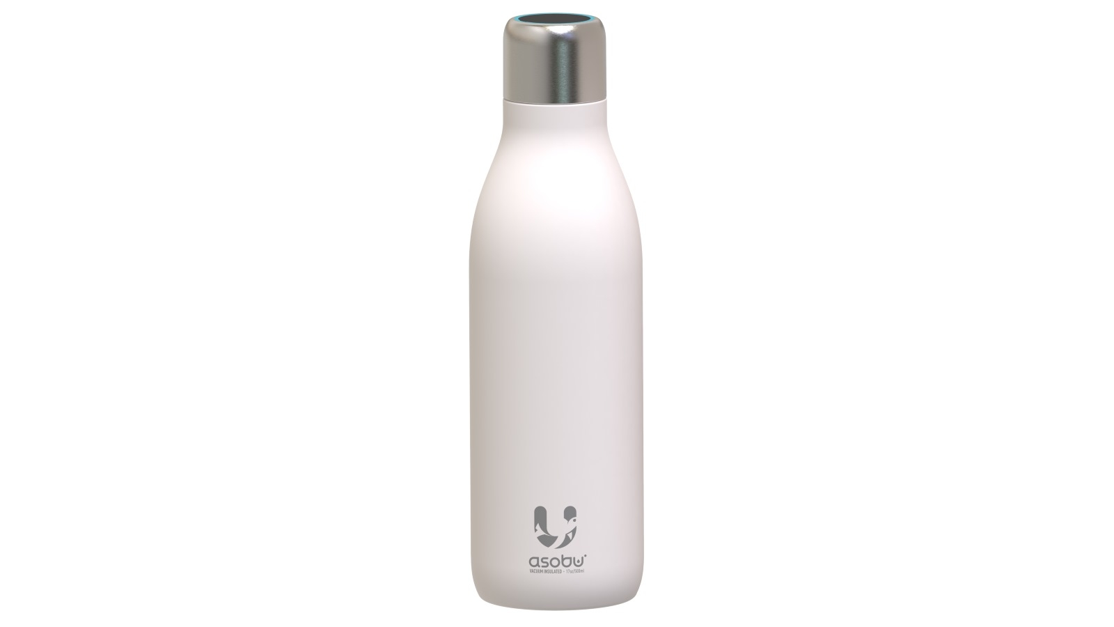Asobu 500ml UV Light Hydro Bottle - White