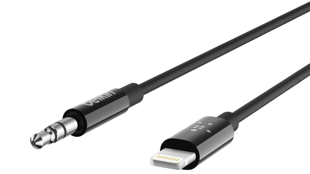Belkin Audio Cable with Lightning Connector Black