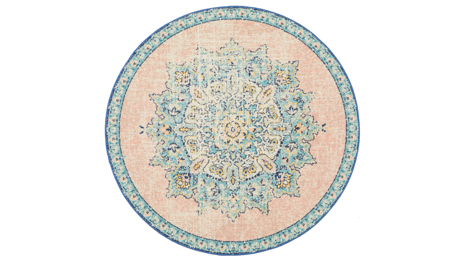 The Weave Studio Stravia 706 Flamingo Round Rug