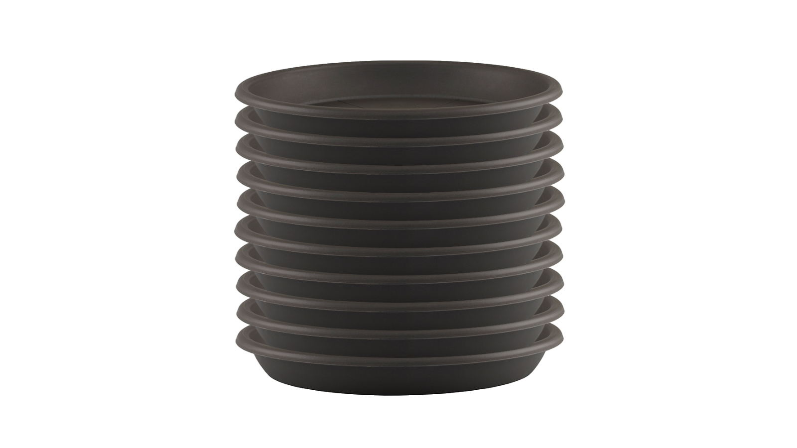 Artevasi Saucer Sottovaso Rotondo 65 Cm – Antracite, Per Vasi Capri E Venezia, Raccoglie L'Acqua Di Scolo