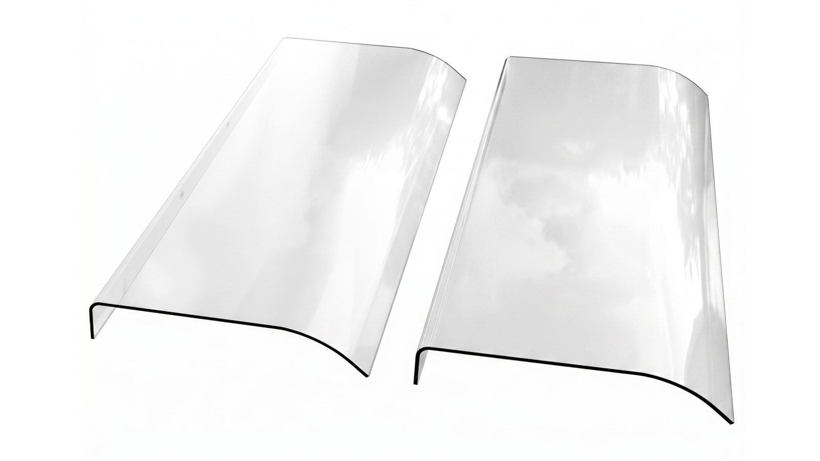 Instahut  0.4m x 2m Transparent Window Door Awning