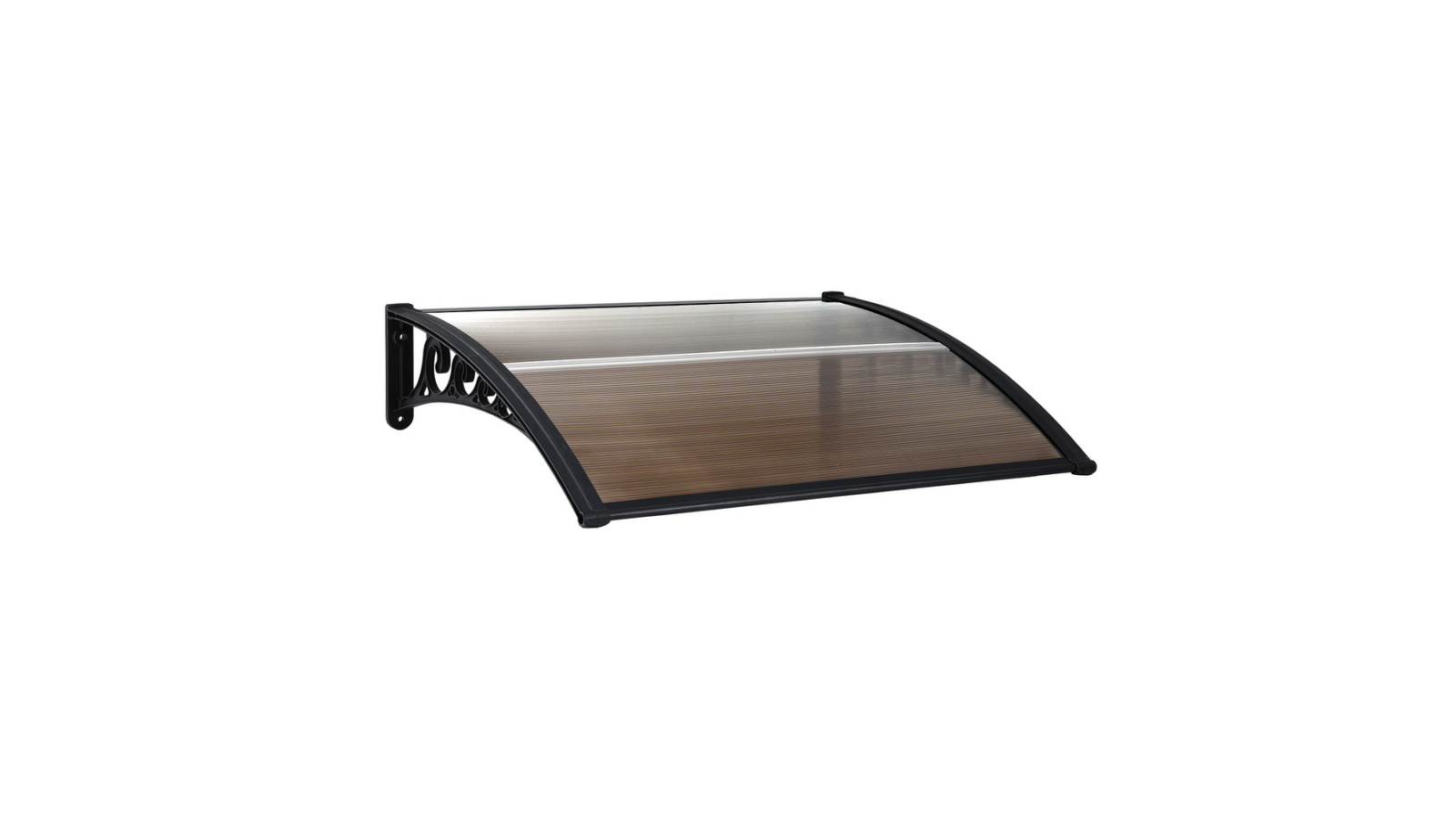 Instahut 0.8 x 1metre Window Door Awning - Brown