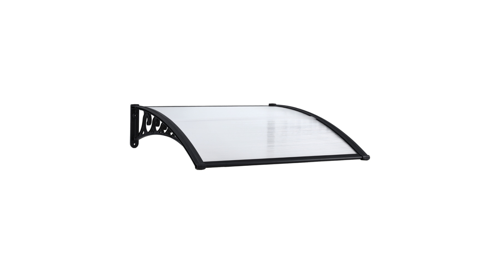 Instahut 0.8 x 1metre Window Door Awning - Transparent