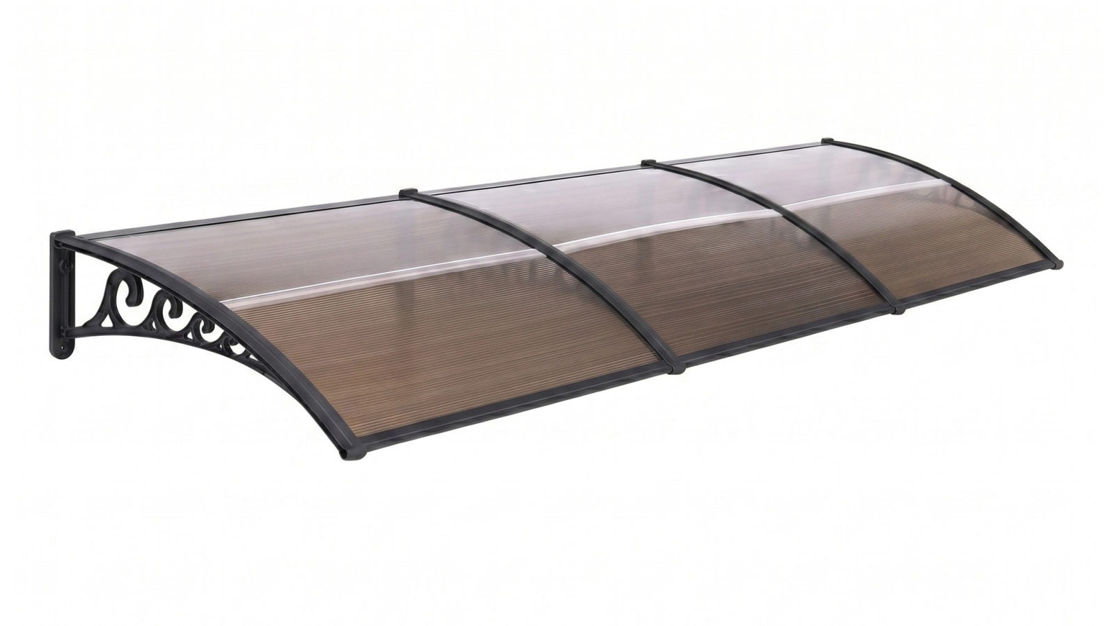 Instahut 0.8m x 3m Brown Window Door Awning