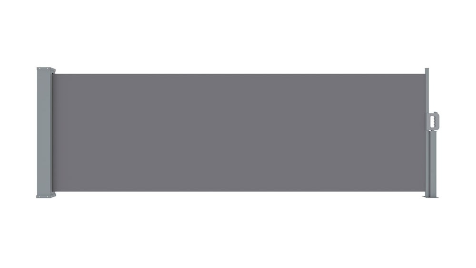 Instahut 1 x 3metre Side Awning Screen - Grey