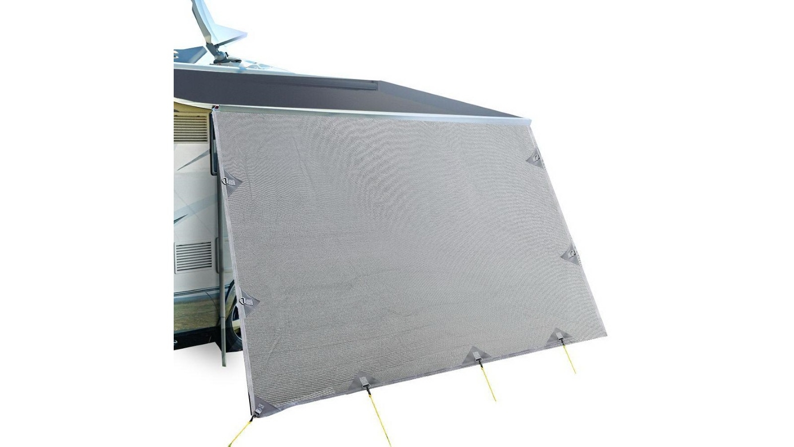 Weisshorn 4.6m Caravan Privacy Screens 1.95m Roll Out Awning