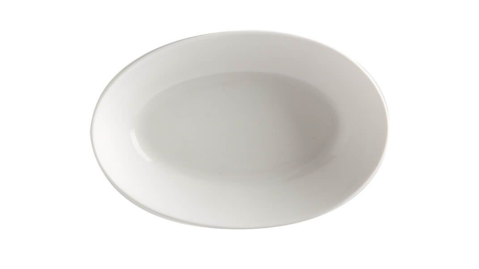 Maxwell & Williams 20 x 14cm Porcelain Basics Oval Bowl Serveware - White