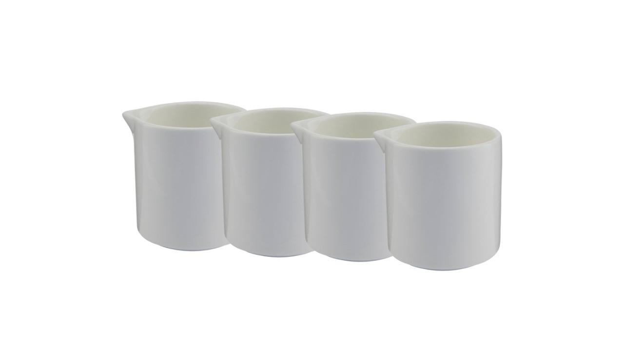 Maxwell & Williams Set of 4 Porcelain Jug Pourer - 180ml