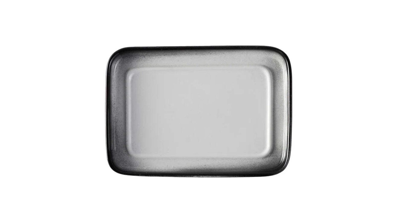 Maxwell & Williams Caviar Granite Butter Dish - Black
