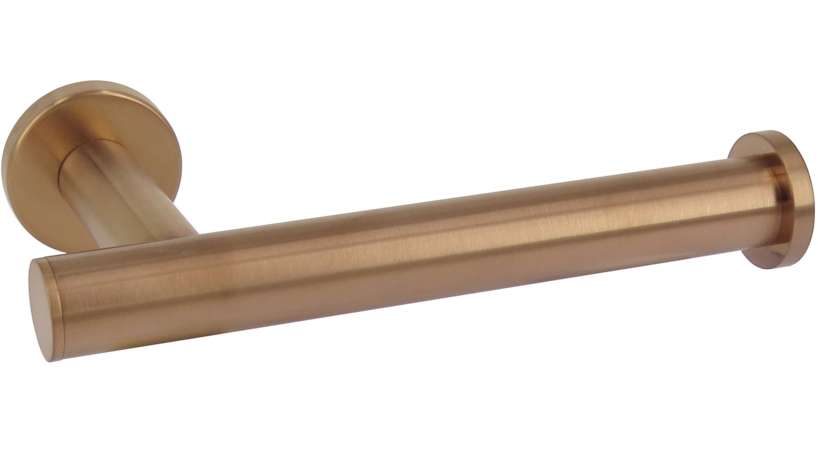 Arcisan Axus Toilet Roll Holder - Brushed Rose Gold PVD