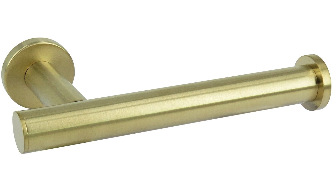 Arcisan Axus Toilet Roll Holder - Brushed Brass PVD