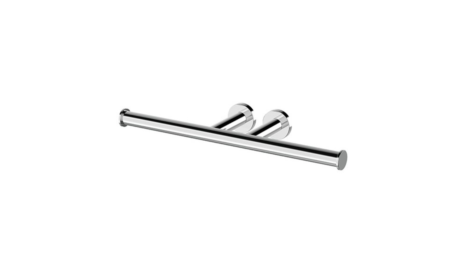 Arcisan Axus Double Toilet Roll Holder - Chrome
