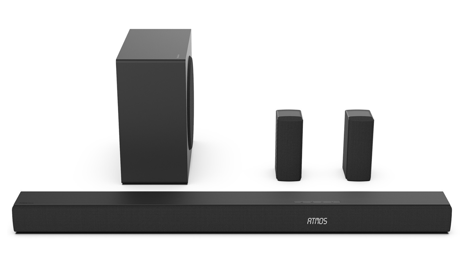 Hisense AX5100Q 5.1 Channel Dolby Atmos Soundbar - Black
