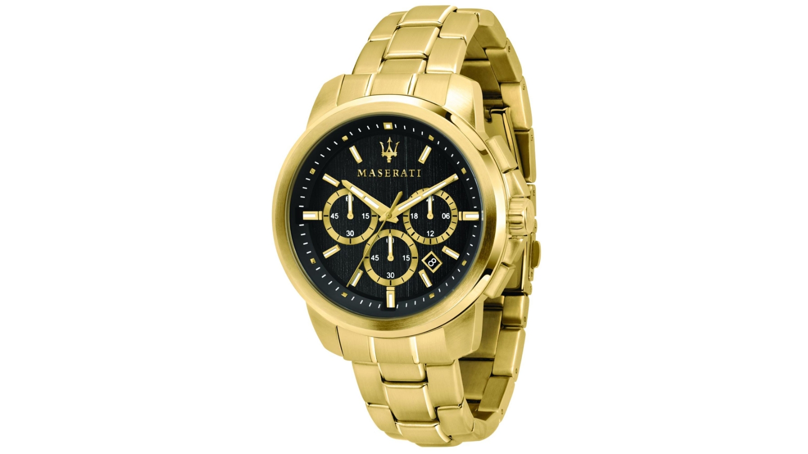 Maserati Successo Chronograph Watch 4.4cm - Gold