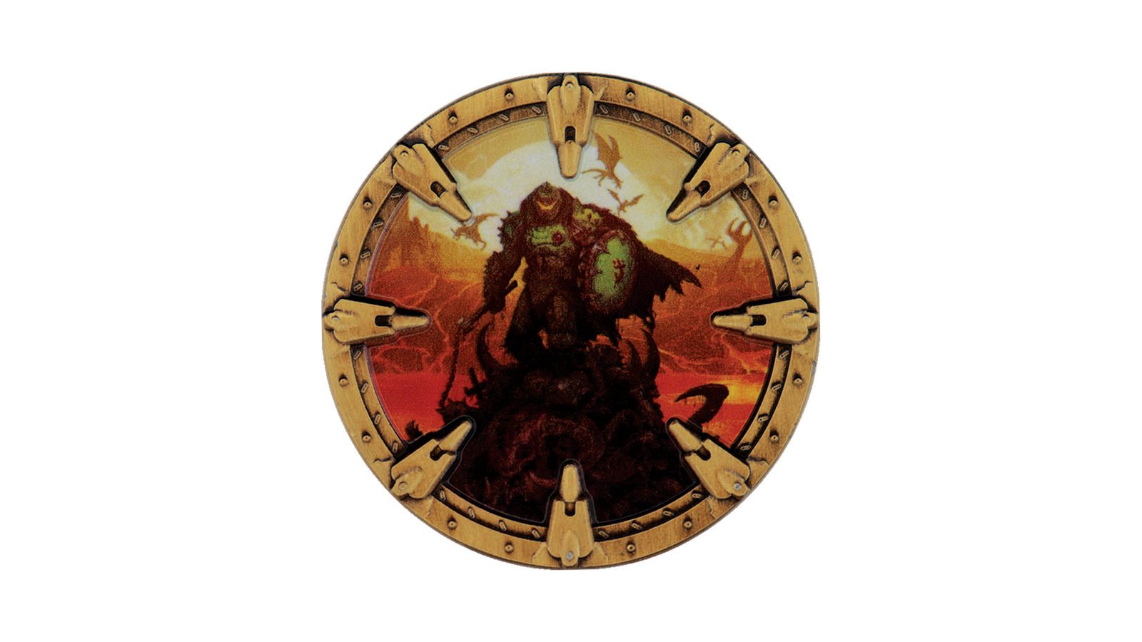 Fanattik Doom The Dark Ages Coin Collectable