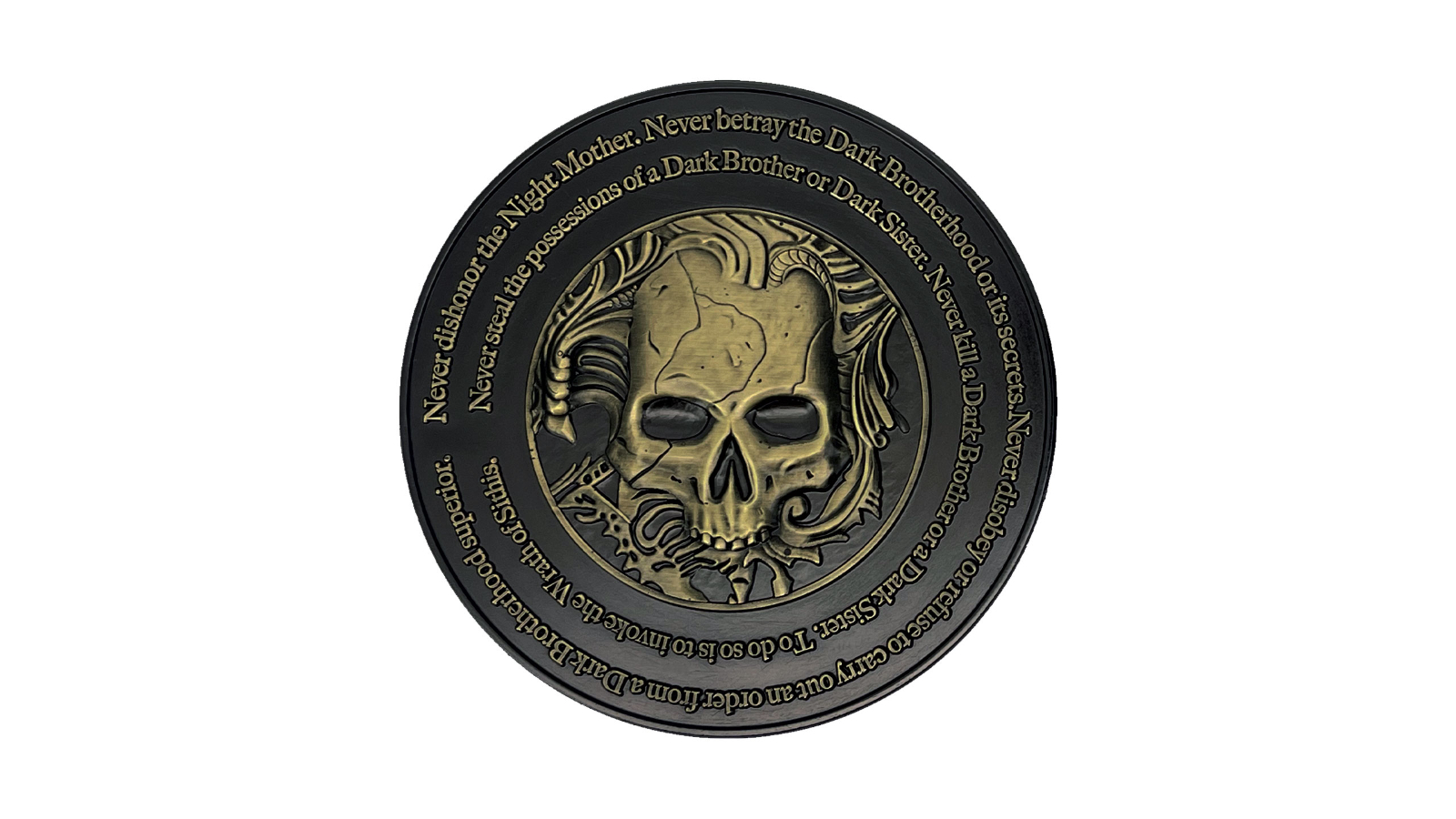 Fanattik The Elder Scrolls IV Oblivion Dark Brotherhood Medallion
