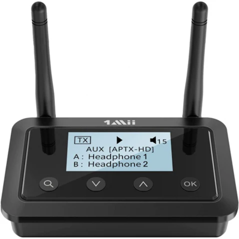 1Mii B03+ Plus Bluetooth 53 Transmitter and Receiver