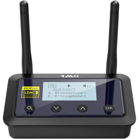 1Mii B03 Pro Plus Bluetooth AptX HD Transmitter and Receiver