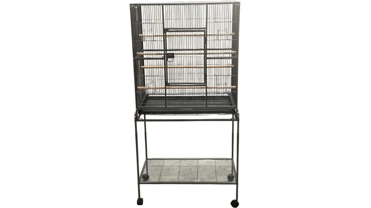 YES4PETS Bird Cage Budgie Perch Castor Wheel - 161cm