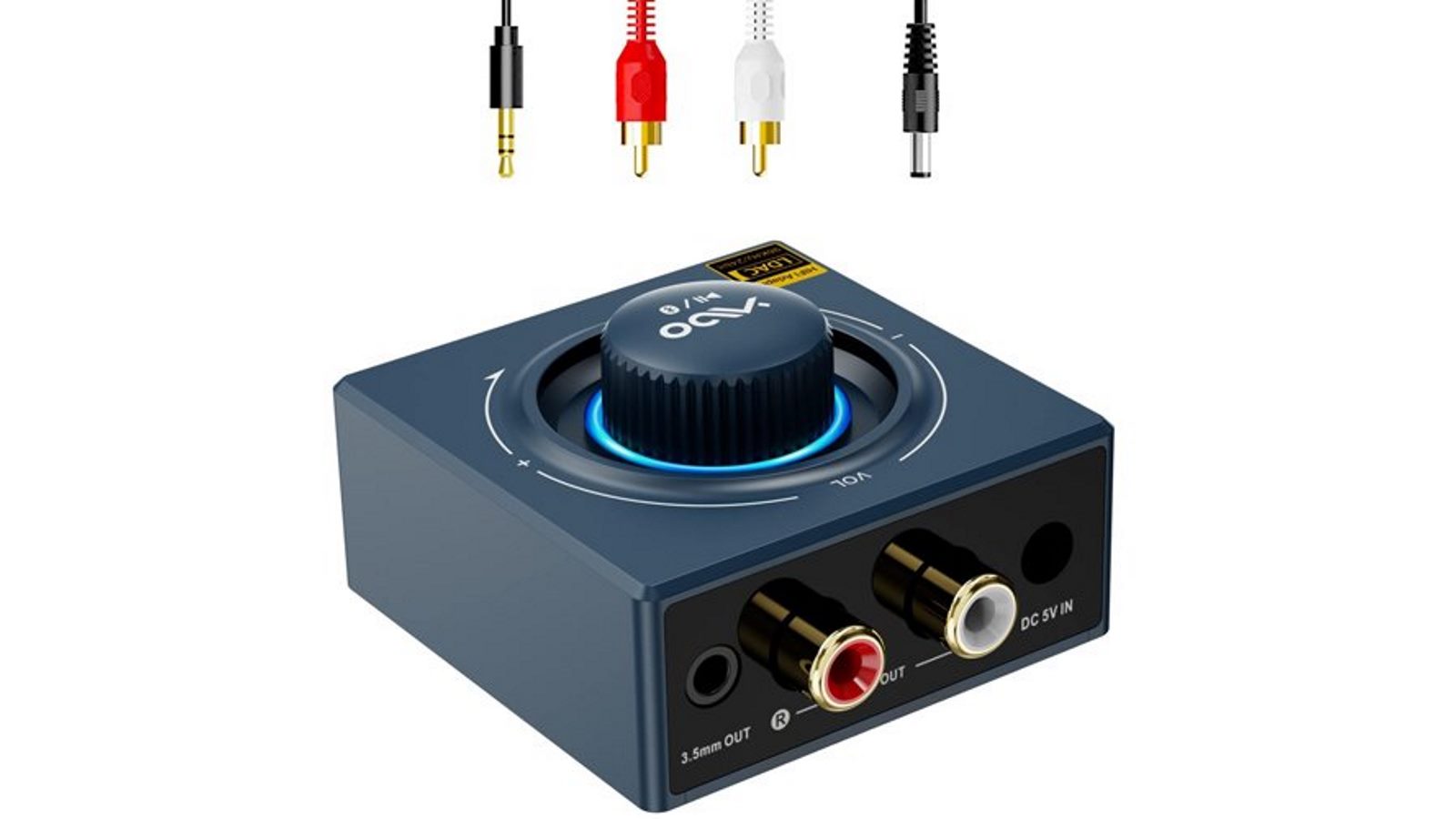 1Mii B06T3+ Plus Bluetooth Audio Receiver Adapter