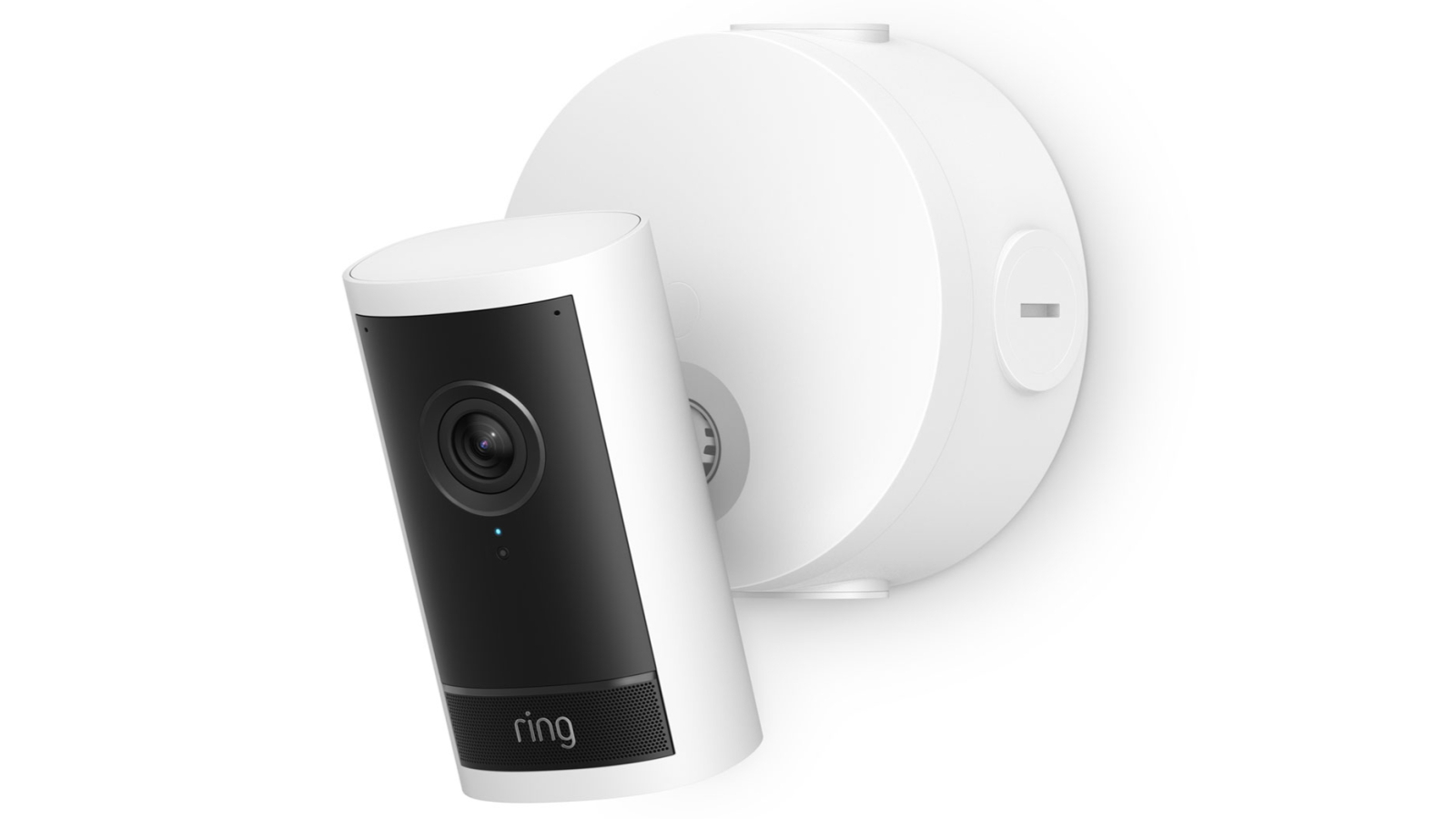Ring Outdoor Camera Pro 4K PoE Security Camera - White
