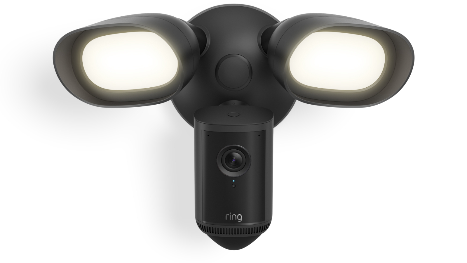 Ring Floodlight Camera 4K Pro Wired Security Camera - Black