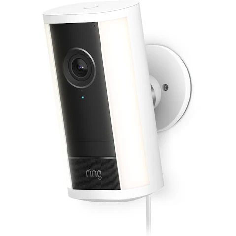 Ring Spotlight Camera Pro (2nd Gen) 4K Plug-In Security Camera - White