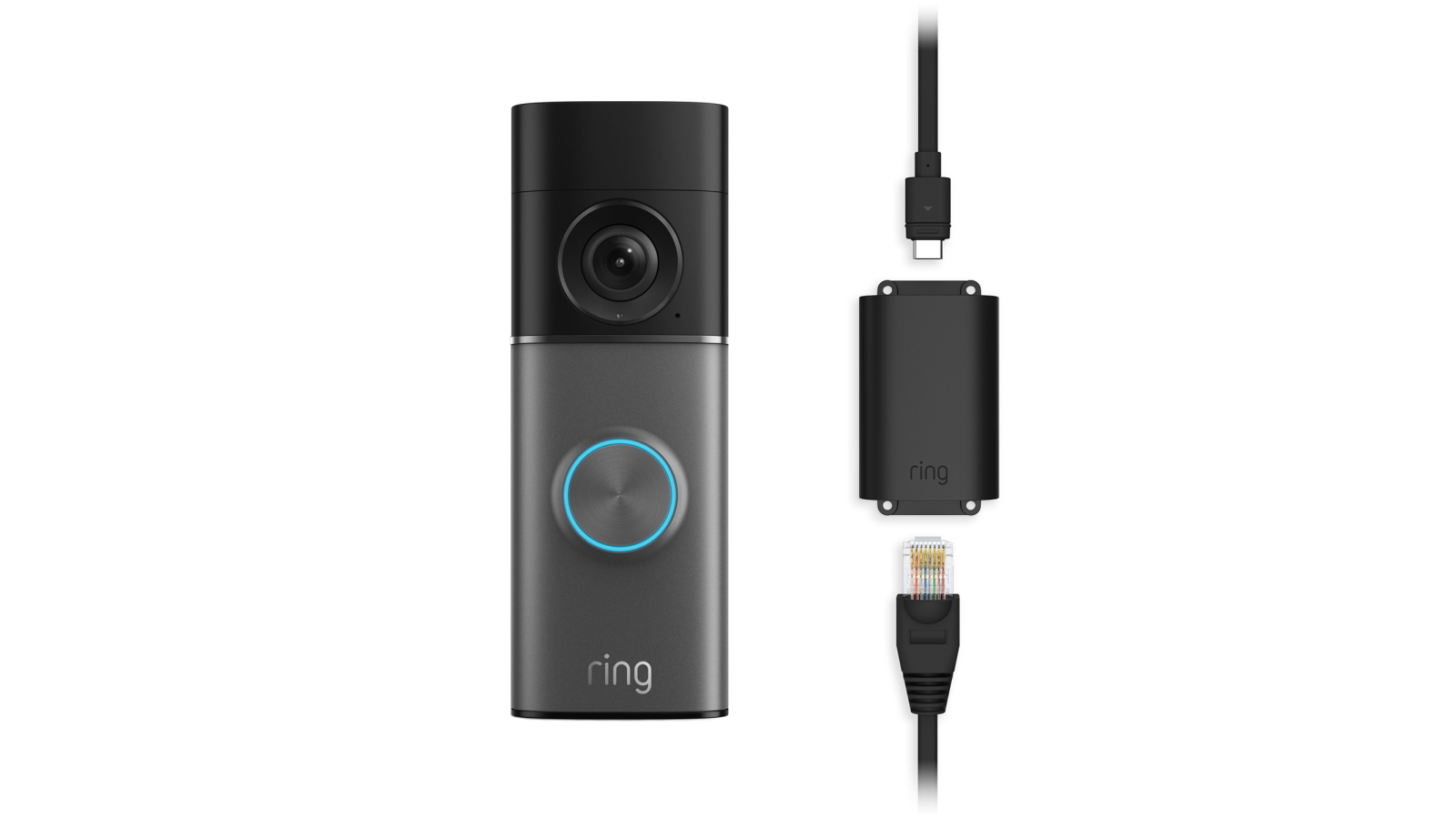 Ring Wired Video Doorbell Pro (3rd Gen) 4K Power over Ethernet