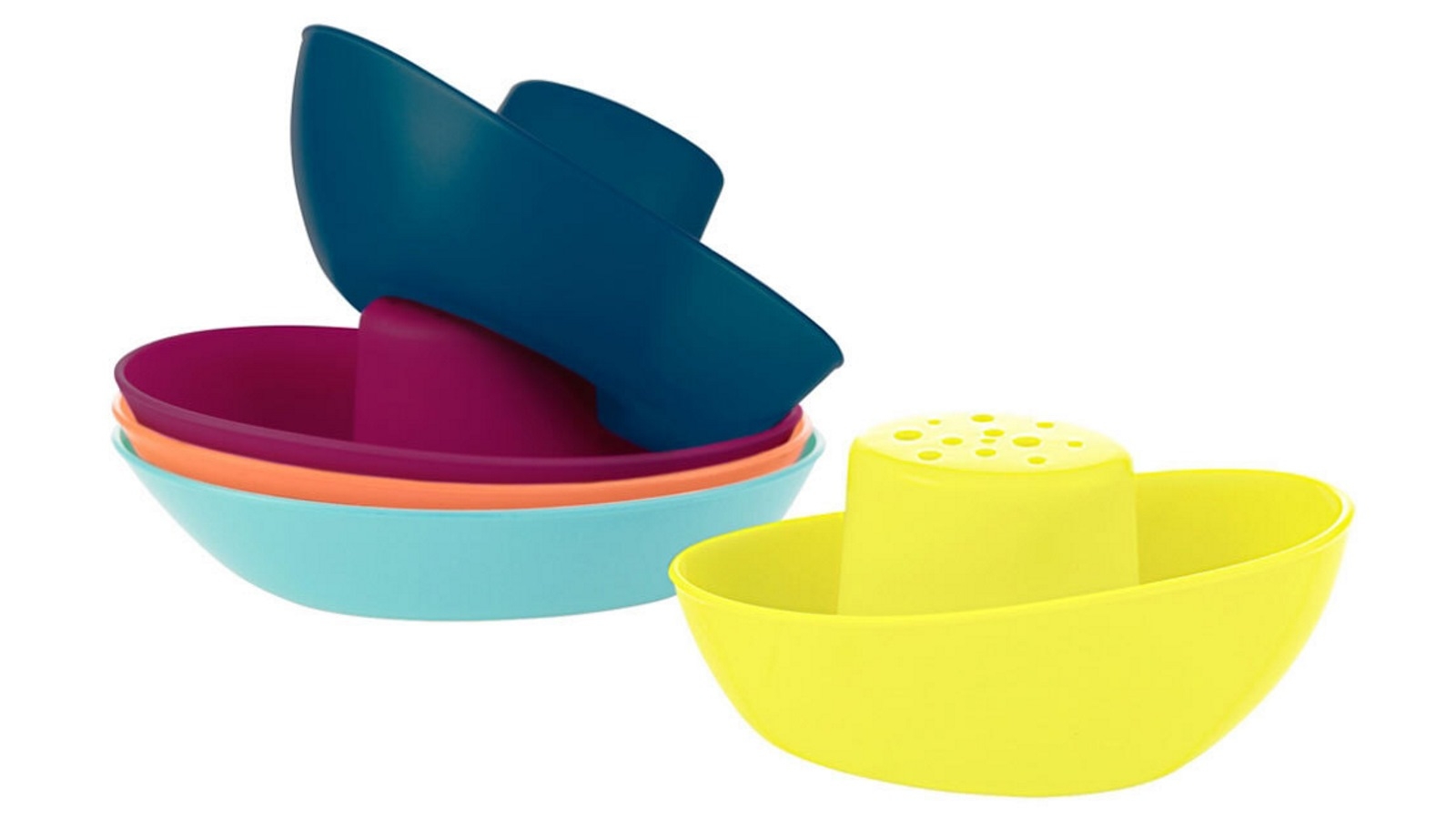 Boon 5-Piece Fleet Stacking Boats Cup Set