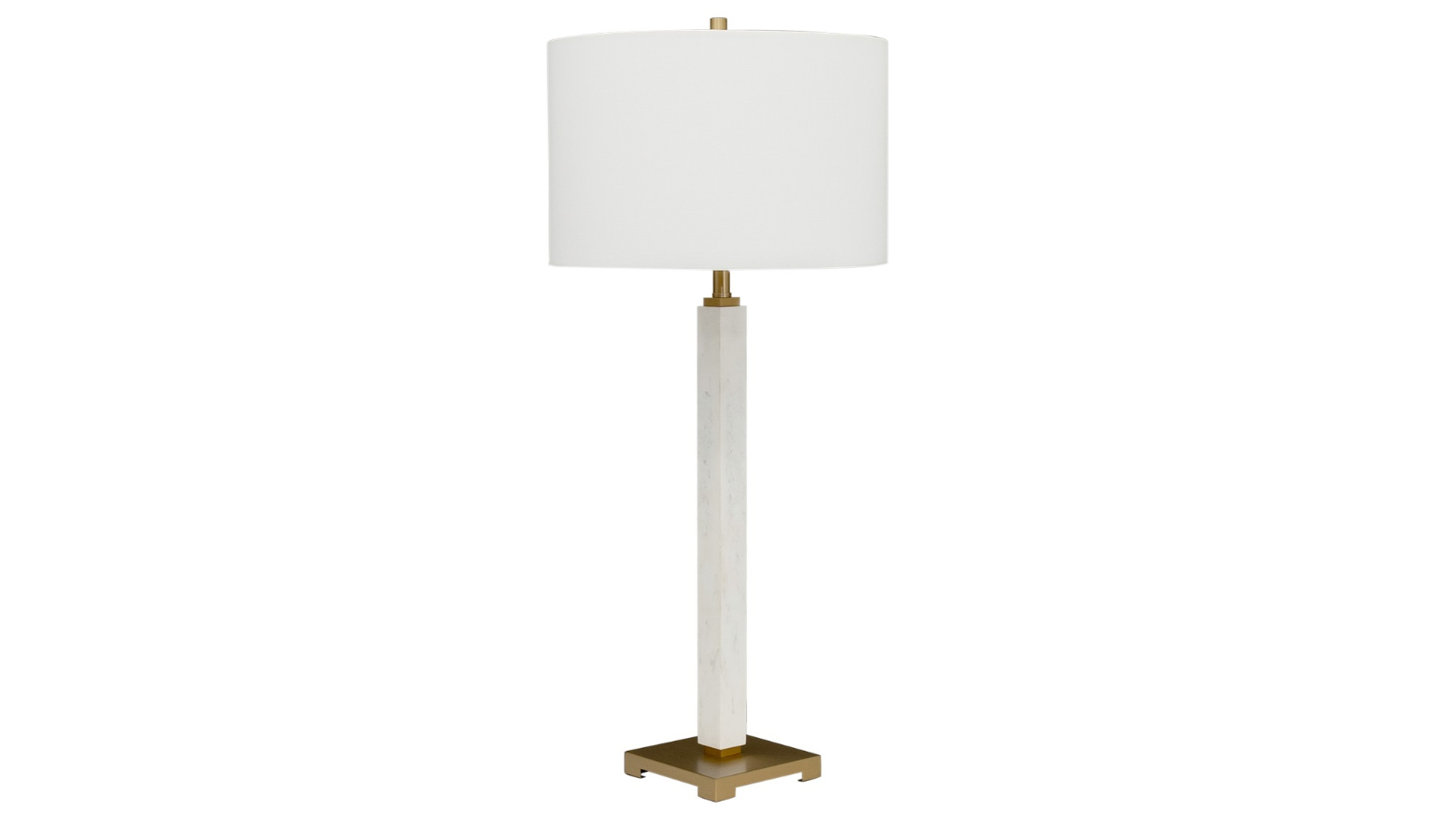 Cafe Lighting & Living Essex Marble Table Lamp - White