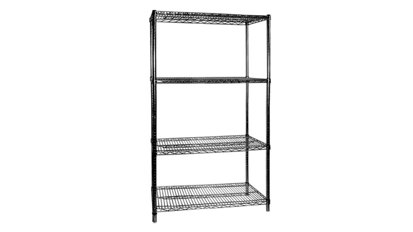 Modular Systems Commercial 4-Tier Shelving