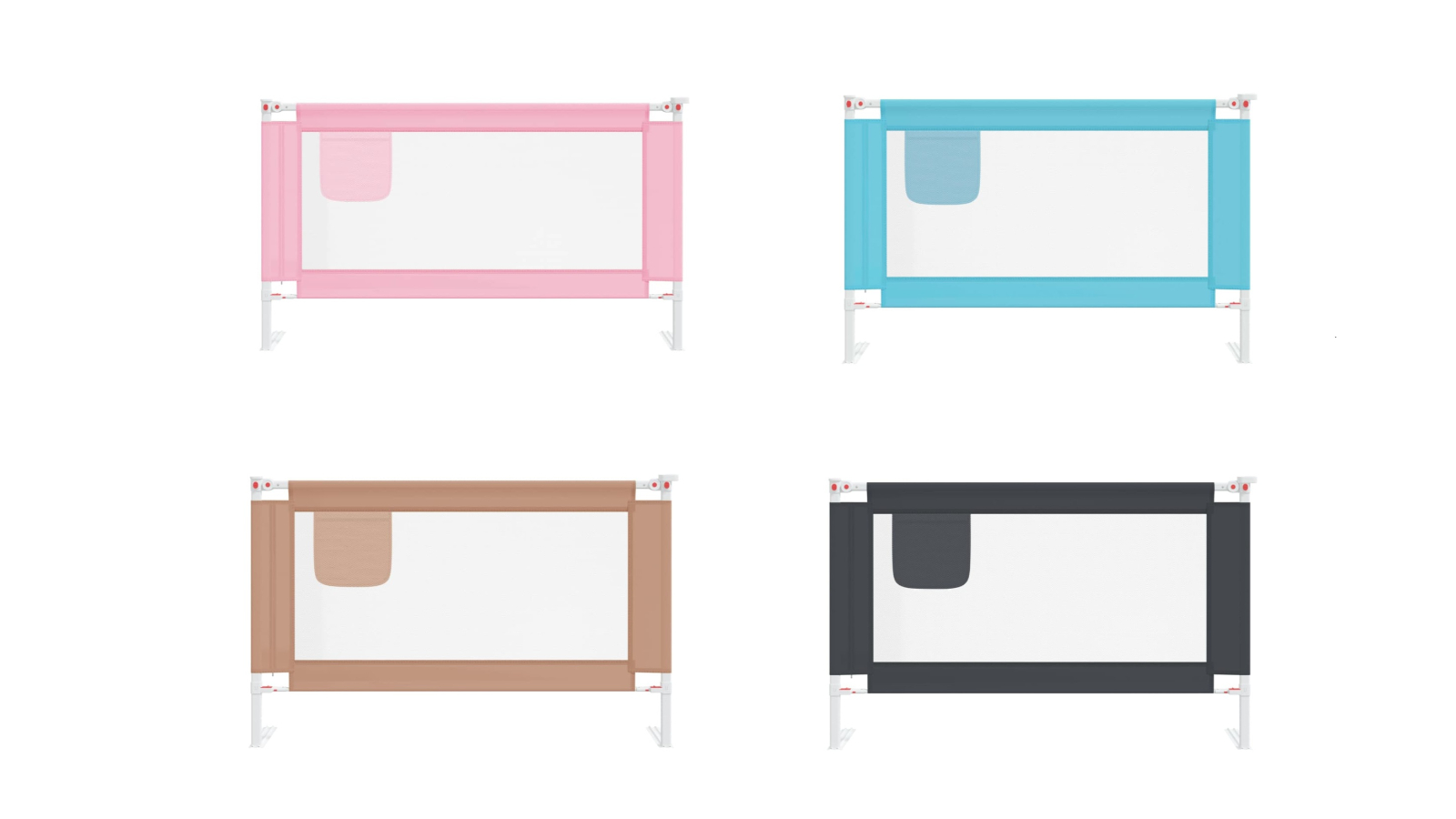 vidaXL Toddler Safety Bed Rail