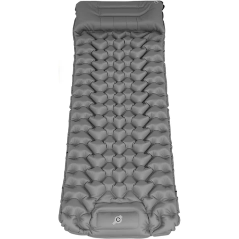 Advwin Single Inflatable Camping Sleeping Mattress Pad - Grey