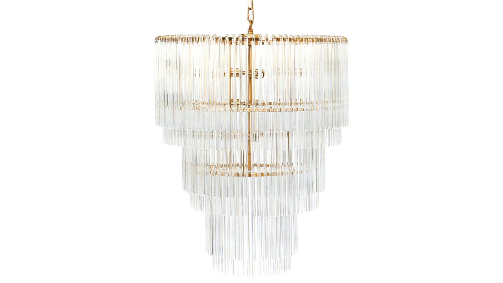 Cafe Lighting & Living 3 Tier Zara Pendant Light - Brass
