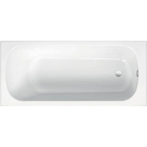 Bette Form 1700 Drop In Bath with White Overflow Waste