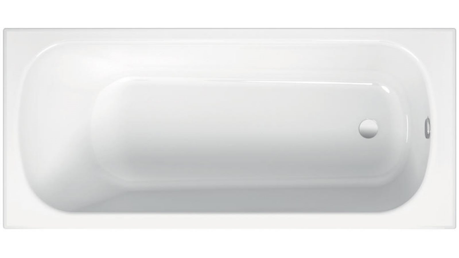 Bette Form 1800 Drop In Bath with White Overflow | Harvey Norman