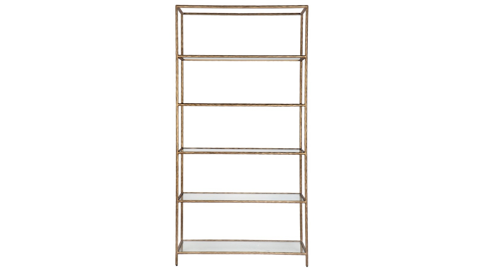 Cafe Lighting & Living Heston Shelving Unit - Brass